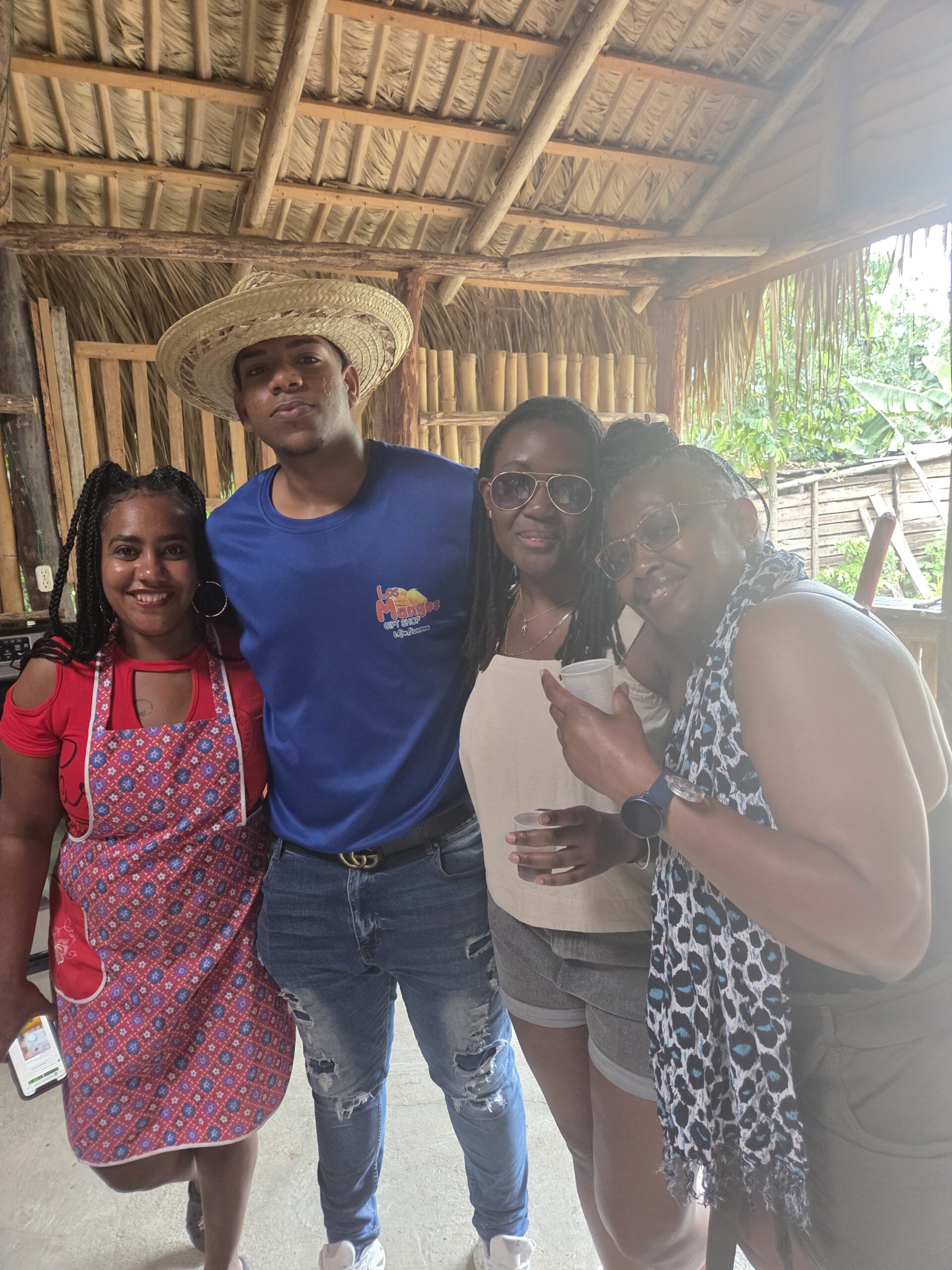 Trying Mamajuana for the first time, Dominican Republic