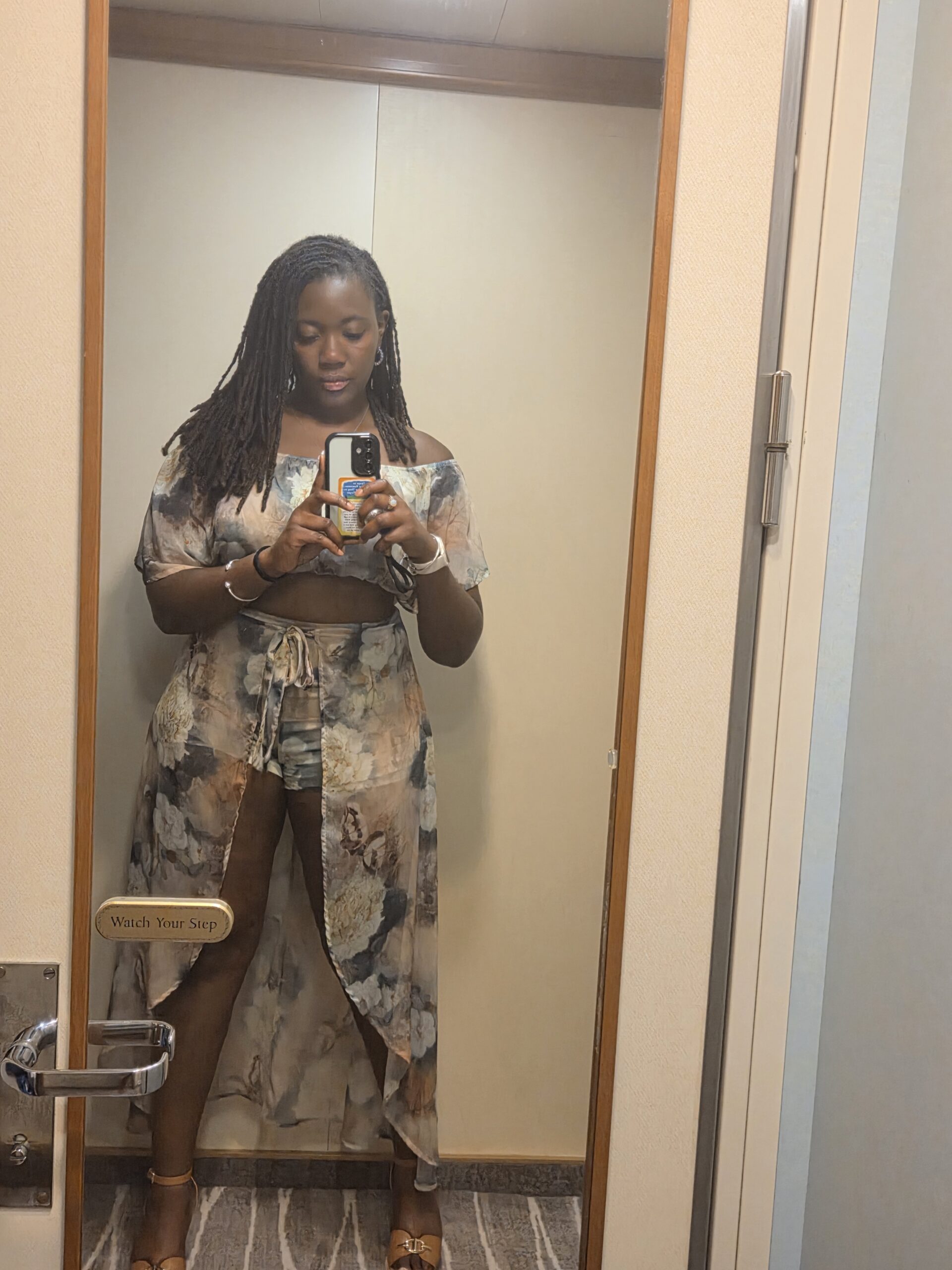 Before my last formal dinner at sea